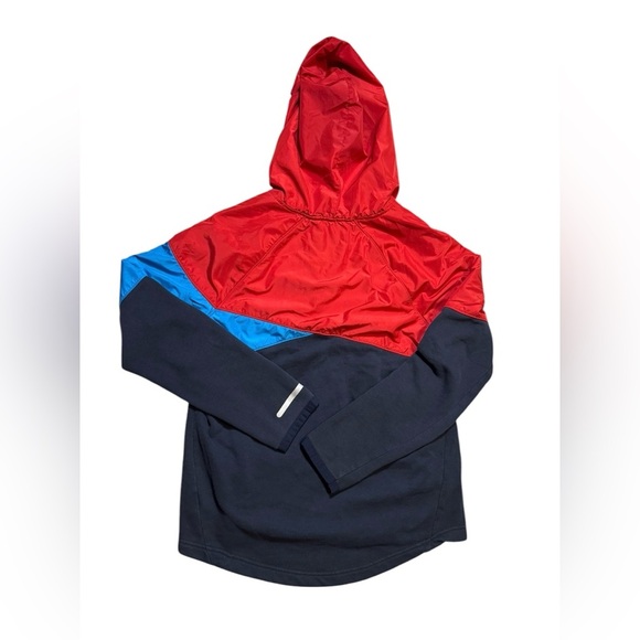 🧢 Y2K Hollister Colorblock Pullover Hoodie Jacket M 🧢 - Picture 3 of 3